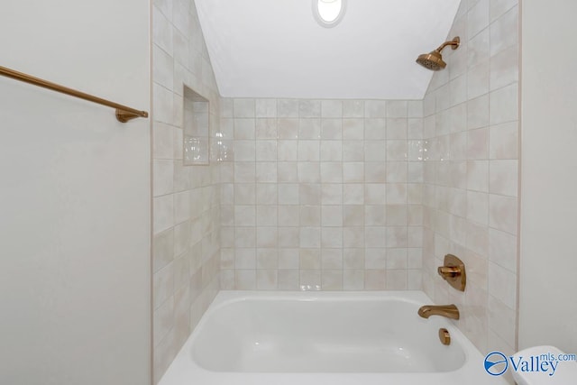 bathroom with shower / bathtub combination