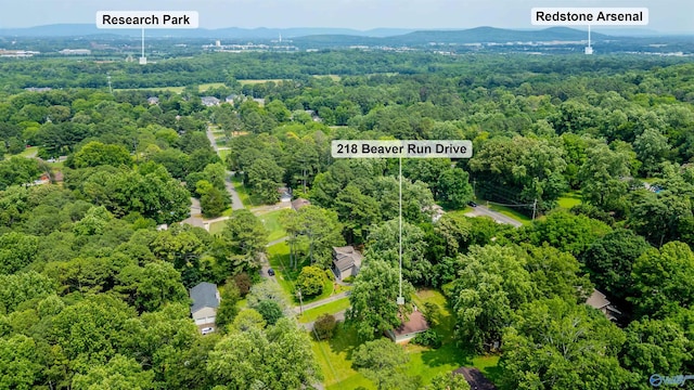 218 Beaver Run Dr, Madison, AL 35758 - drone / aerial view of a forest