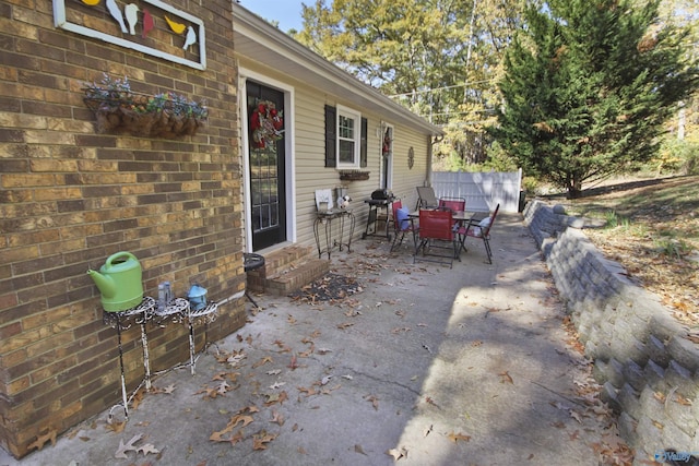 view of patio