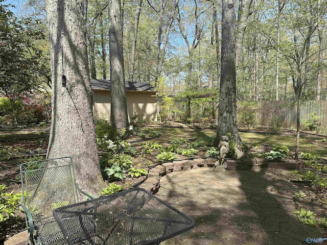 2008 Oakleaf Ln, Arab, AL 35016 - view of yard with fence