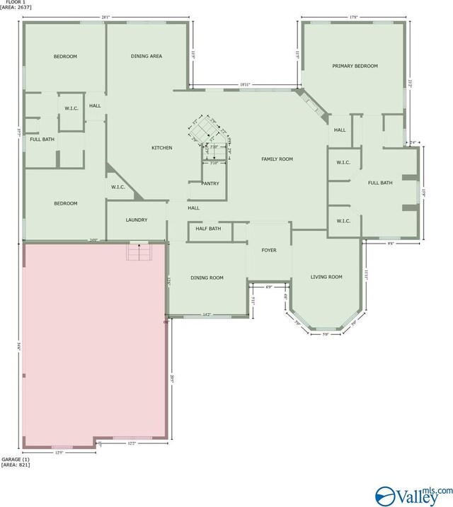 118 Conservancy Dr, Madison, AL 35758 - view of room layout