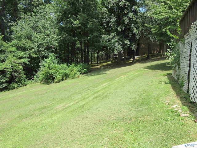 109 Colonial Dr, Scottsboro, AL 35768 - view of yard
