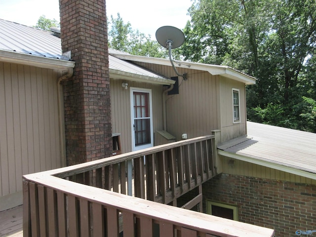 109 Colonial Dr, Scottsboro, AL 35768 - view of wooden terrace
