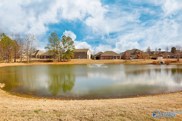 view of water feature