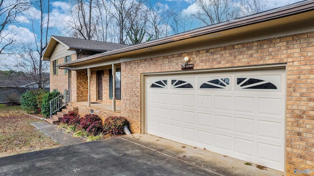 ranch-style house with a garage