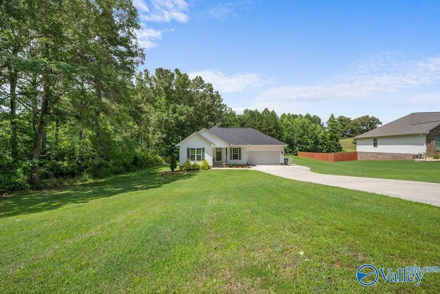 713 Rabbittown Rd, Glencoe, AL 35905 - ranch-style home with driveway and a garage
