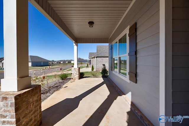 view of patio / terrace featuring a porch