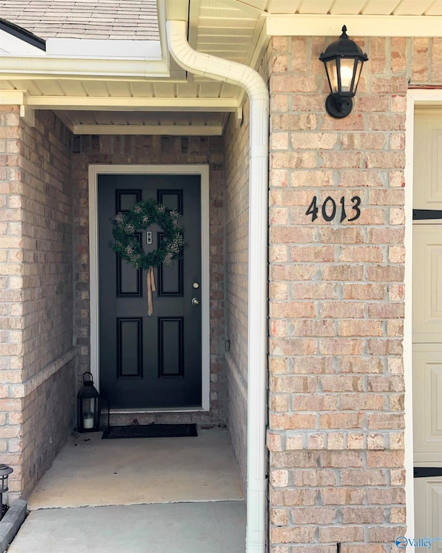 view of property entrance