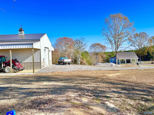 view of side of property