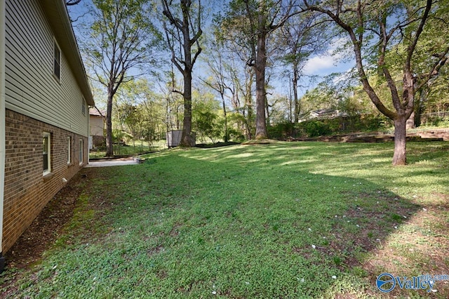 view of yard
