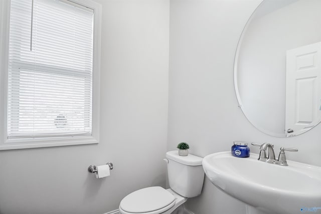 16821 Demi Dr, Athens, AL 35613 - half bath featuring a sink and toilet
