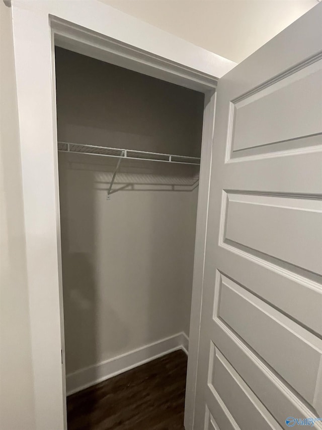 view of closet