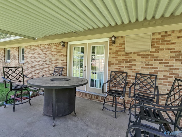 view of patio