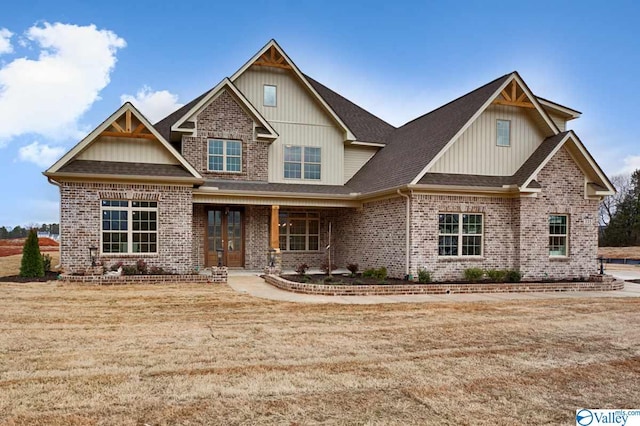 view of craftsman inspired home