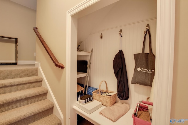 view of mudroom