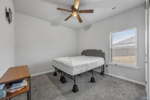 137 Sunlit Grove Dr, Harvest, AL 35749 - carpeted bedroom featuring baseboards and a ceiling fan