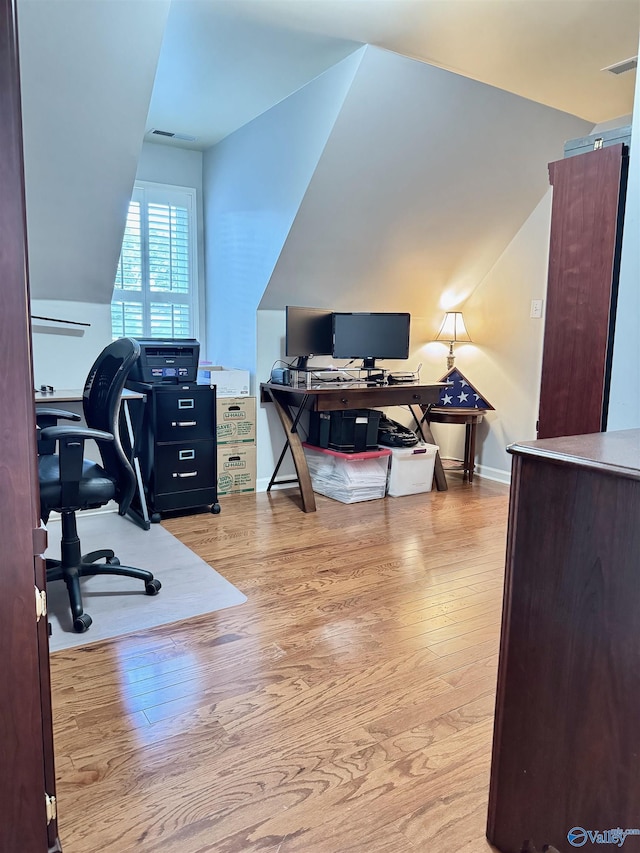 3205 Germantown Pl, Decatur, AL 35603 - office with wood finished floors and baseboards