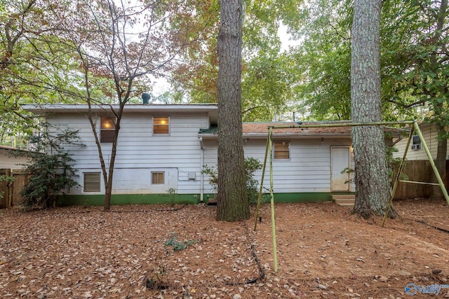 view of rear view of house