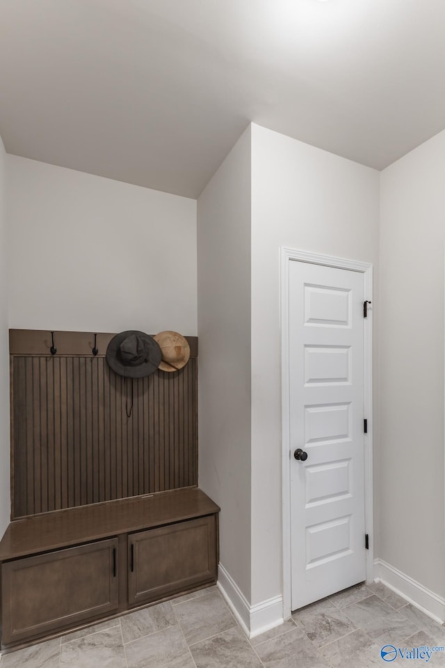 view of mudroom