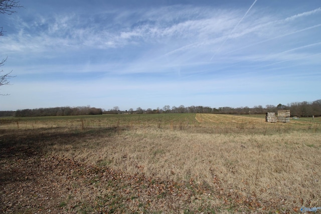 view of nature with a rural view