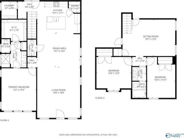 1201 Halsey Ave, Huntsville, AL 35801 - home floor plan