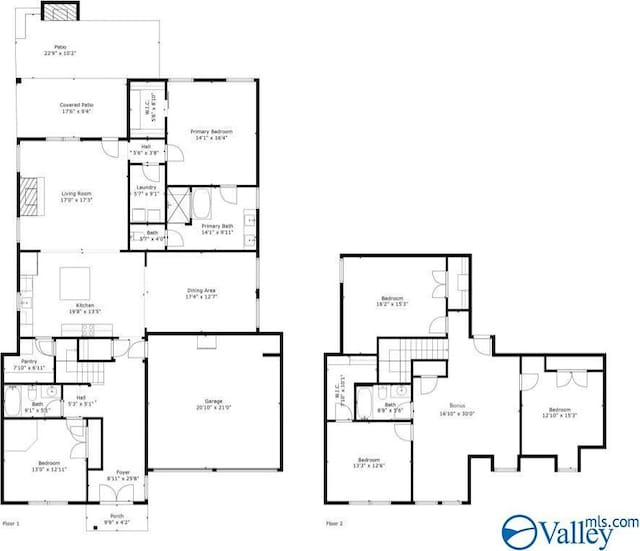 2654 Mountain Stream Way, Owens Cross Roads, AL 35763 - view of property floor plan