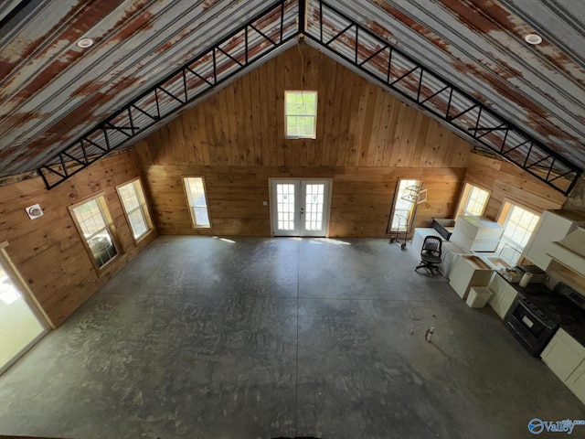 view of attic