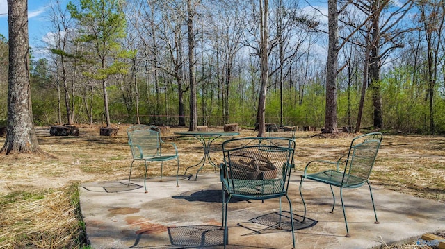 view of patio