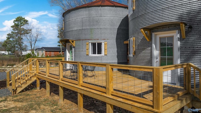 view of deck