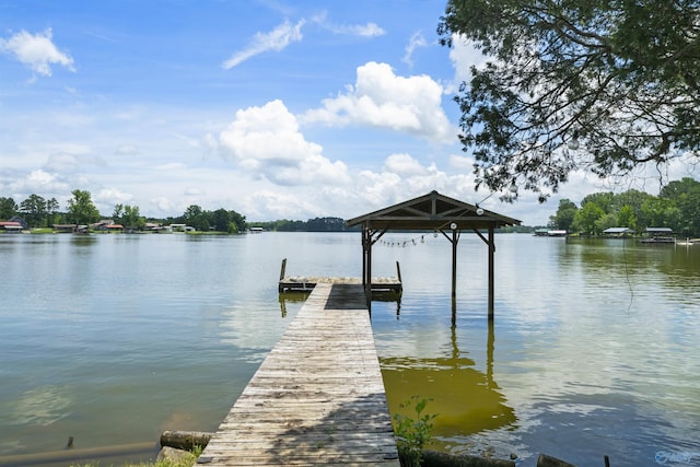 691 County Road 106, Leesburg, AL 35983 - dock with a water view