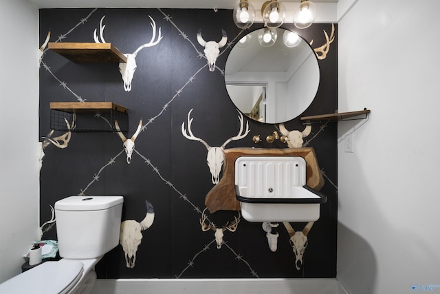 691 County Road 106, Leesburg, AL 35983 - half bathroom featuring toilet