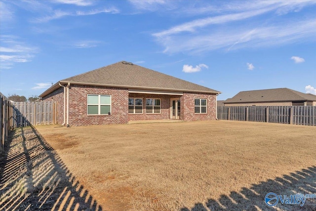 view of rear view of property