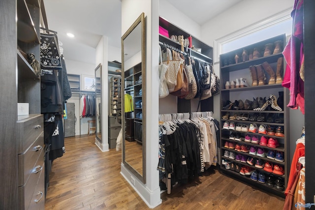 27 Watson Grande Way, Owens Cross Roads, AL 35763 - walk in closet featuring wood finished floors