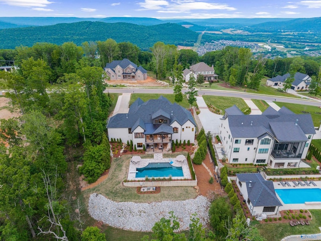 27 Watson Grande Way, Owens Cross Roads, AL 35763 - aerial view of residential area with a pool