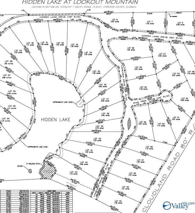 1805 County Road 103 Unit 46 47, Mentone AL, 35984 land for sale