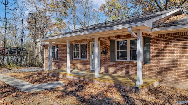 view of front of house featuring a porch