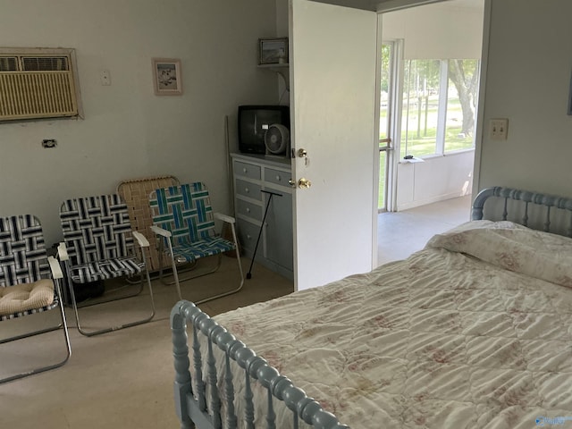 35 County Road 568, Leesburg, AL 35983 - bedroom with an AC wall unit