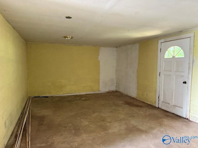 11801 W Gateway Dr SE, Huntsville, AL 35803 - entryway with unfinished concrete floors