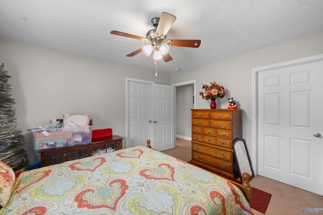 2224 Veranda Trce, Gadsden, AL 35903 - carpeted bedroom featuring ceiling fan