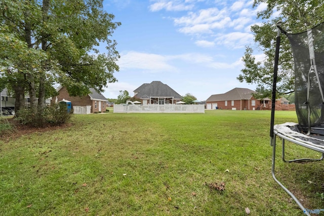 2224 Veranda Trce, Gadsden, AL 35903 - view of yard featuring a trampoline