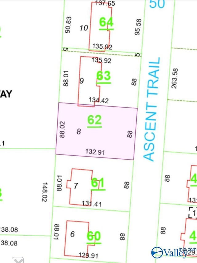 1415 Ascent Trl, Huntsville AL, 35816 land for sale