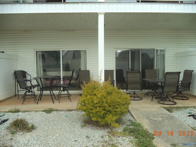 view of patio
