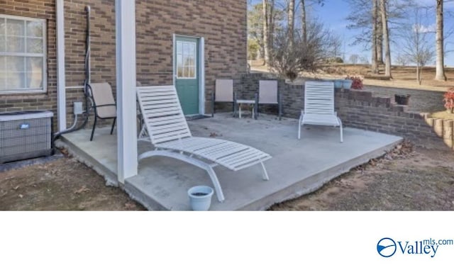 view of patio / terrace with cooling unit