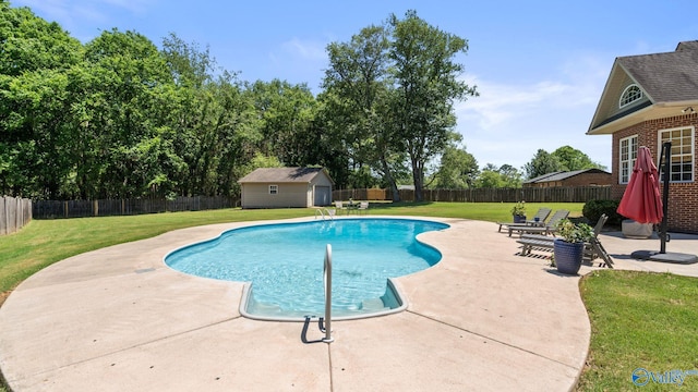 1943 Old Big Cove Rd SE, Owens Cross Roads, AL 35763 - view of swimming pool featuring a patio area