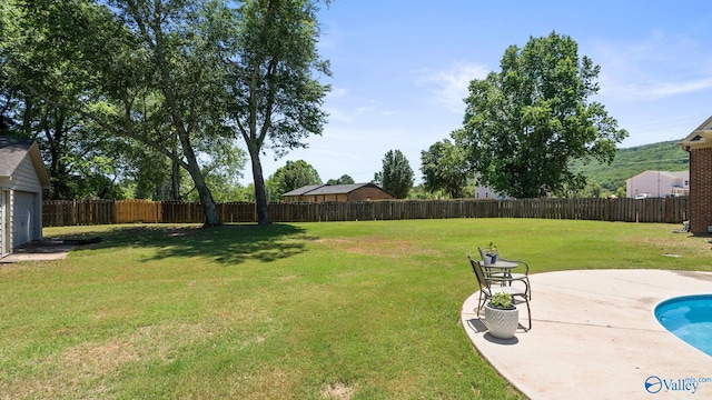 1943 Old Big Cove Rd SE, Owens Cross Roads, AL 35763 - view of yard with a patio area