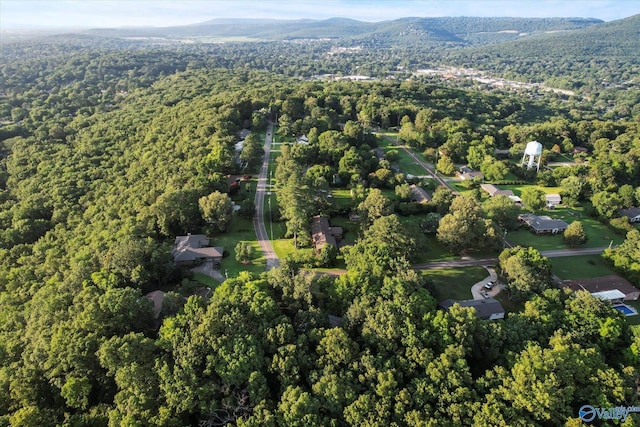 10101 Westleigh Dr, Huntsville, AL 35803 - view of property location featuring a forest and mountains