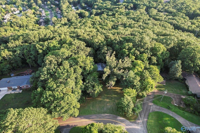 10101 Westleigh Dr, Huntsville, AL 35803 - aerial view of property and surrounding area with a forest