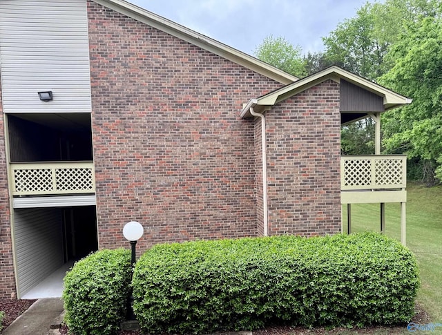 5070 Seven Pine Cir Ground, Unit Ground, Huntsville, AL 35816 - view of home's exterior featuring brick siding