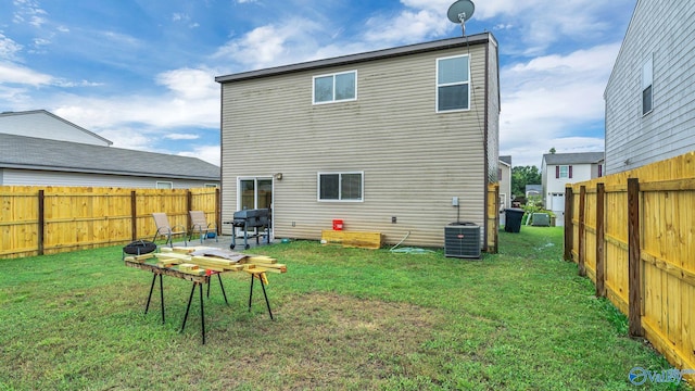 28119 Chasebrook Dr, Harvest, AL 35749 - back of property featuring cooling unit