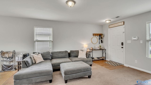 28119 Chasebrook Dr, Harvest, AL 35749 - living room with carpet and baseboards